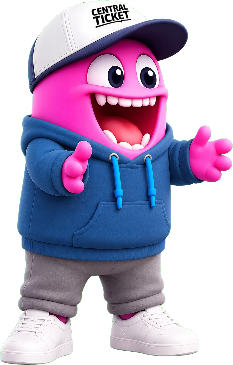 Rocket, la mascota asistente de CentralTicket